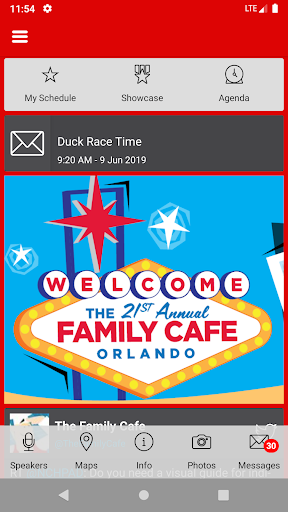 The Annual Family Cafe App Screen 2
