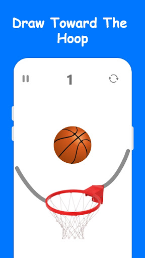 Android application Crazy Hoop Line screenshort