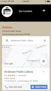 Anderson Public Library App