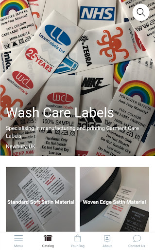Android application Wash Care Labels screenshort