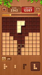 Cube Block - Jogo Puzzle Woody poster 1