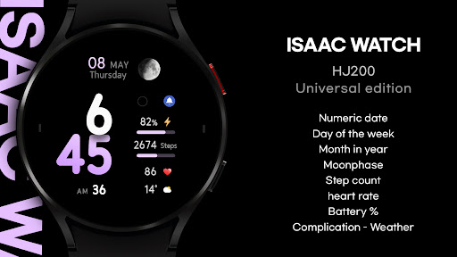 ISAAC WATCH HJ200 Screen 3