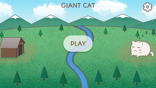 Android application Giant Cat - Feed The Cat screenshort
