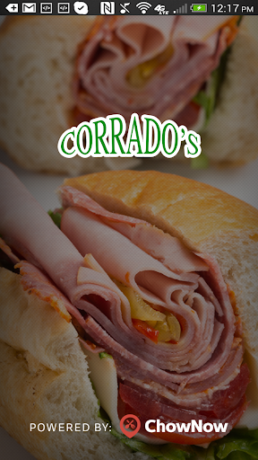 Android application Corrado's Subs screenshort