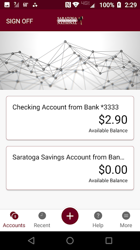 SNB Business Mobile Screen 2
