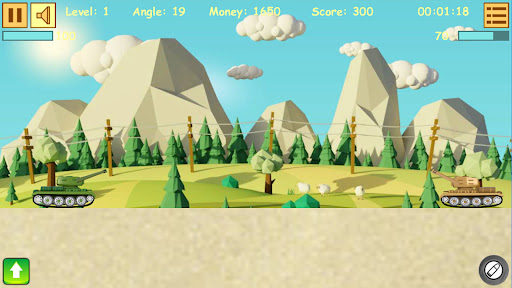 Android application Tank Battle screenshort