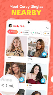Dating App for Curvy - WooPlus 6.4.5 screenshots 2