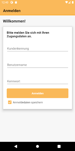 Android application DispoCalc Mobile for Employees screenshort