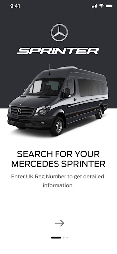 Android application My Mercedes Sprinter screenshort