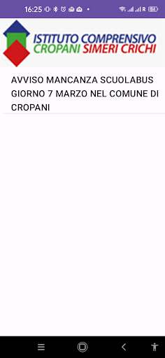 Android application ICS Cropani Simeri Crichi screenshort