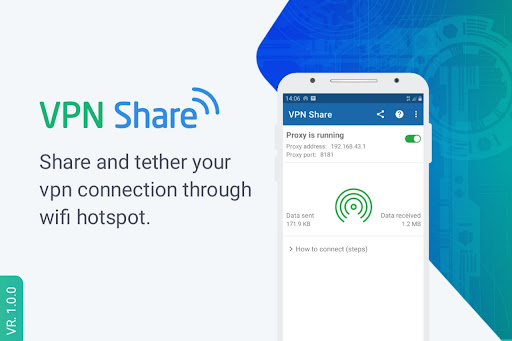 Android application VPN Share screenshort