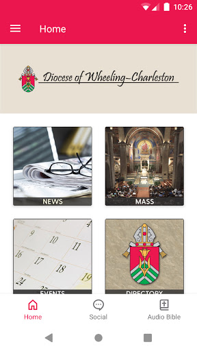Android application Diocese of Wheeling-Charleston screenshort