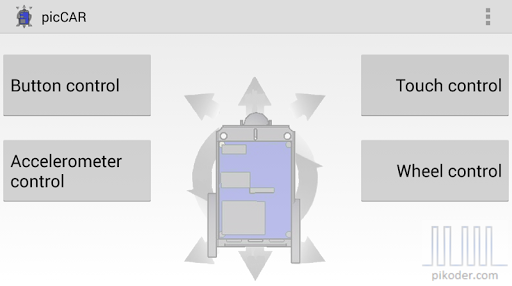 Android application picCAR screenshort