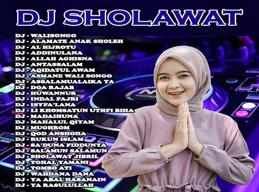 Android application DJ Sholawat Merdu Full Bass screenshort