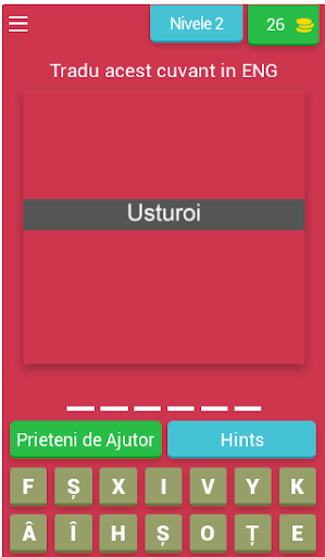 Tradu cuvinte in Engleza