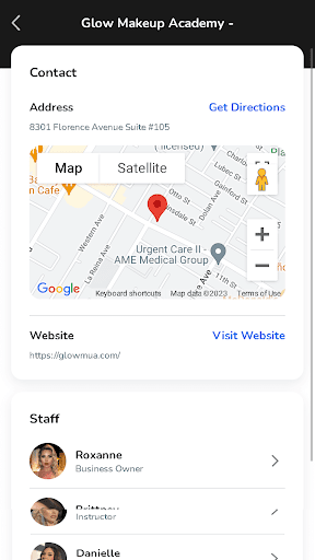 Android application Glow screenshort