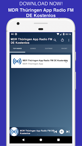 MDR Thüringen App Radio FM DE Screenshot 1 - AppWisp.com