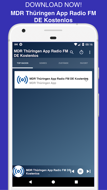 MDR Thüringen App Radio FM DE - 4.6 - (Android)
