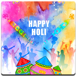 「Happy Holi Wallpapers」のアイコン画像