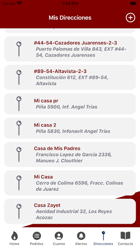 Tomza Yucatan App Screen 2