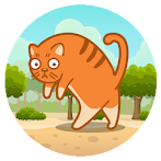 Cat Pushka (Cannon). Fire kitt