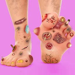 Foot care asmr salon makeup Mod Apk