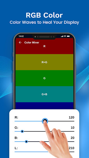 Touch Screen Test and Fix Pixels