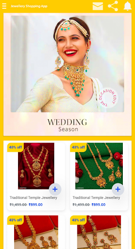 Jewellery Online Shopping App Screen 2