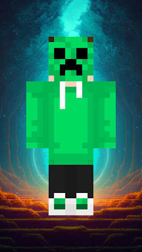 Creeper Skin for Minecraft