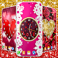 Download Love Hearts Clock Wallpaper 6.9.70 Apk for android