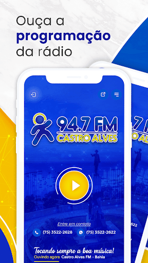 Rádio Castro Alves 94,7 FM Screen 2
