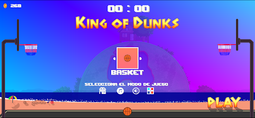 Android application Basketball Game: King of Dunks screenshort