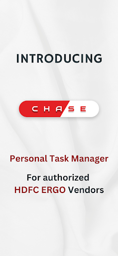 Android application CHASE by HDFC ERGO screenshort