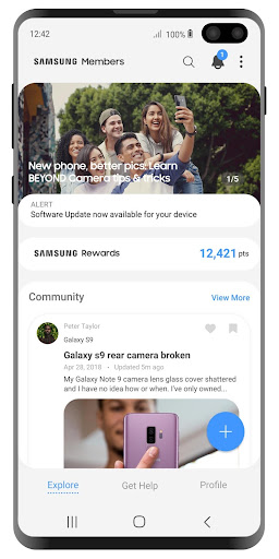 Samsung Members v1 12.02.08.4 APK screenshots 1