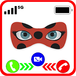 Icon image Fake Call Video From LadyBug