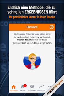 Russisch lernen mit MosaLingua Captura de pantalla