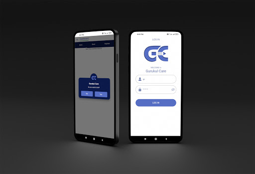 Android application Gurukul Care screenshort
