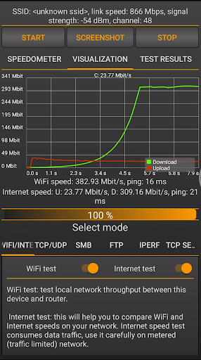 WiFi Plan App Screen 3