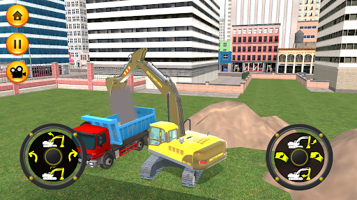 Android application JCB Excavator Simulator Games screenshort