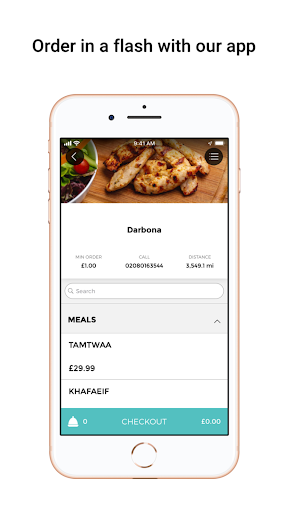 Android application Darbona screenshort