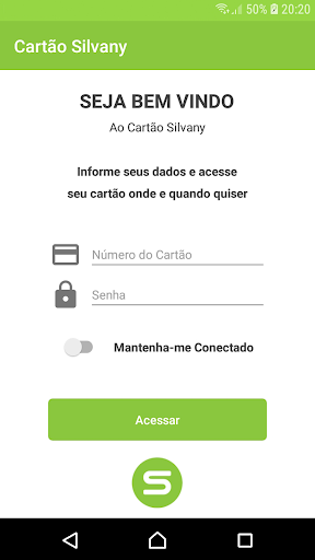 Android application Cartão Silvany screenshort