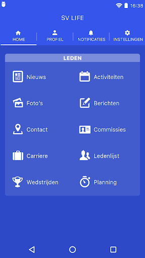 Android application SV Life screenshort
