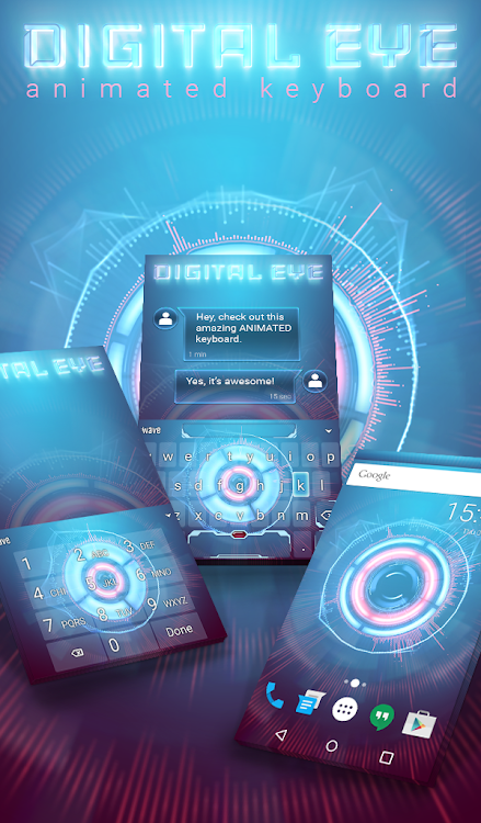 Digital Eye Wallapaper Theme - 5.10.56 - (Android)
