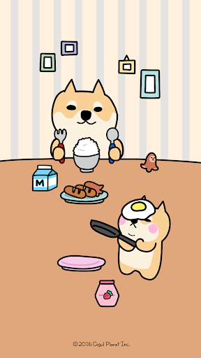 Android application 카카오톡 테마 - 뭘바시바_즐거운 식사시간 screenshort