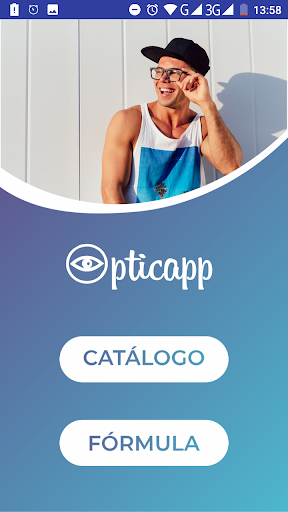 Android application Opticapp screenshort