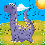 Dino Puzzle Kids Dinosaur Game Apk