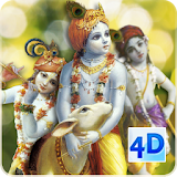 4D Krishna Live Wallpaper icon
