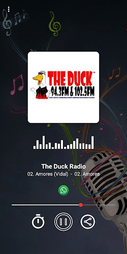 Android application The Duck Radio screenshort