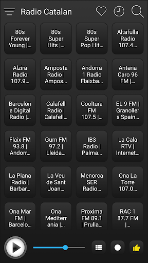 Catalan Radio FM AM Music Screen 2