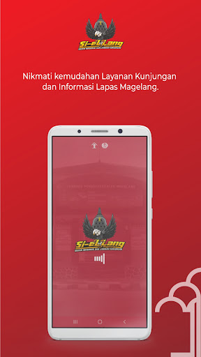 Android application SiEllang - Lapas Magelang screenshort
